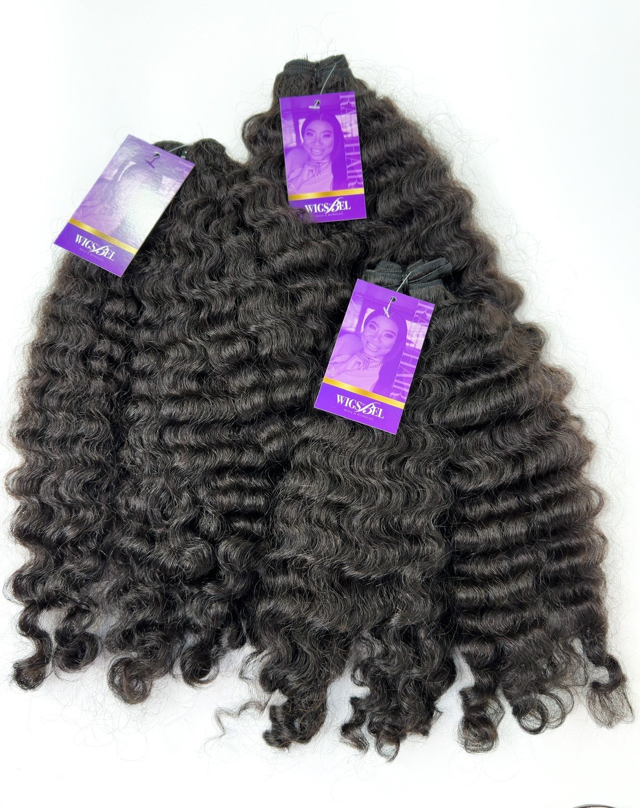 RAW BURMESE CURLY HAIR BUNDLE